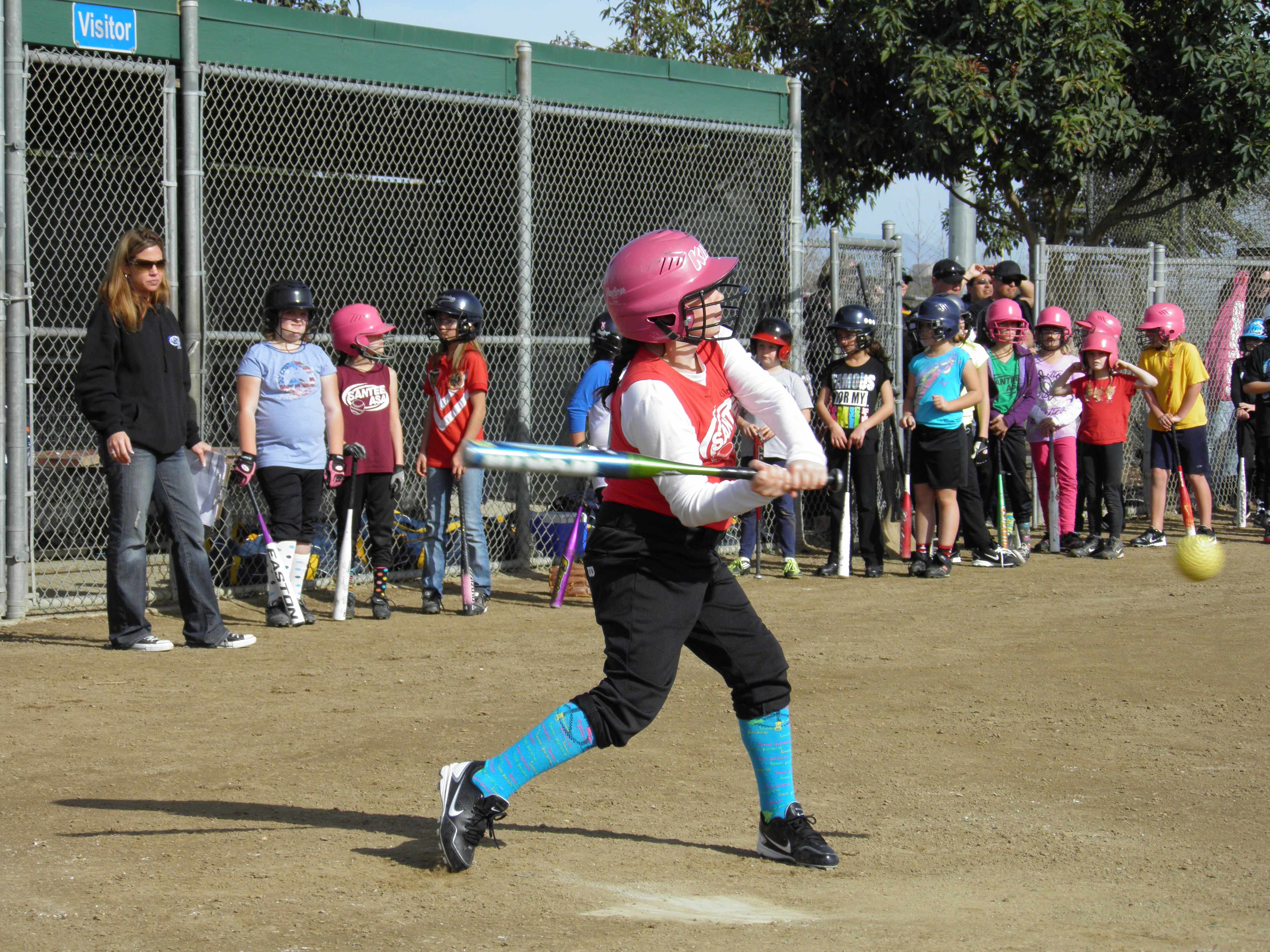 10U Batter at Evals