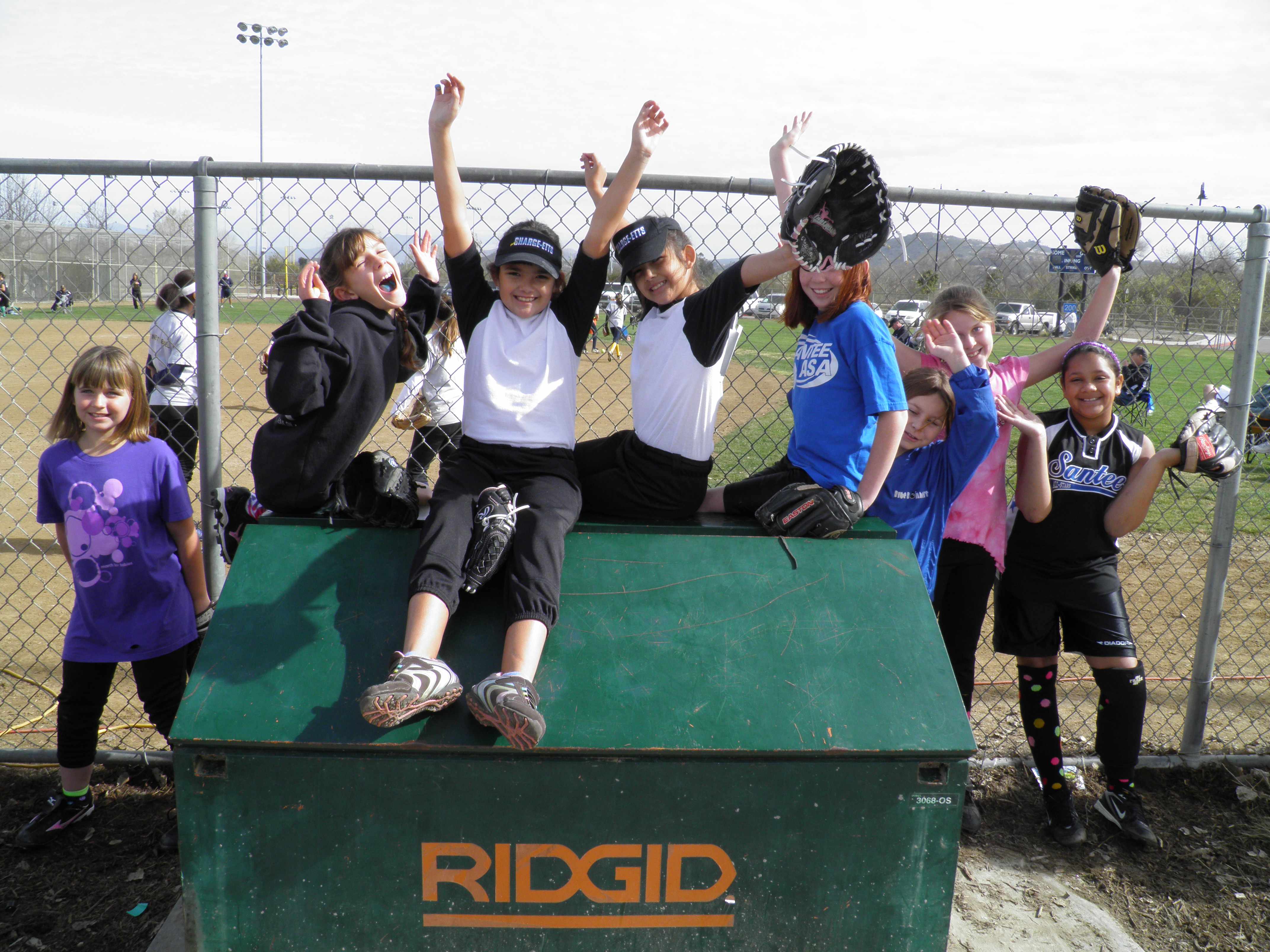 10U Girls at Evaluations B