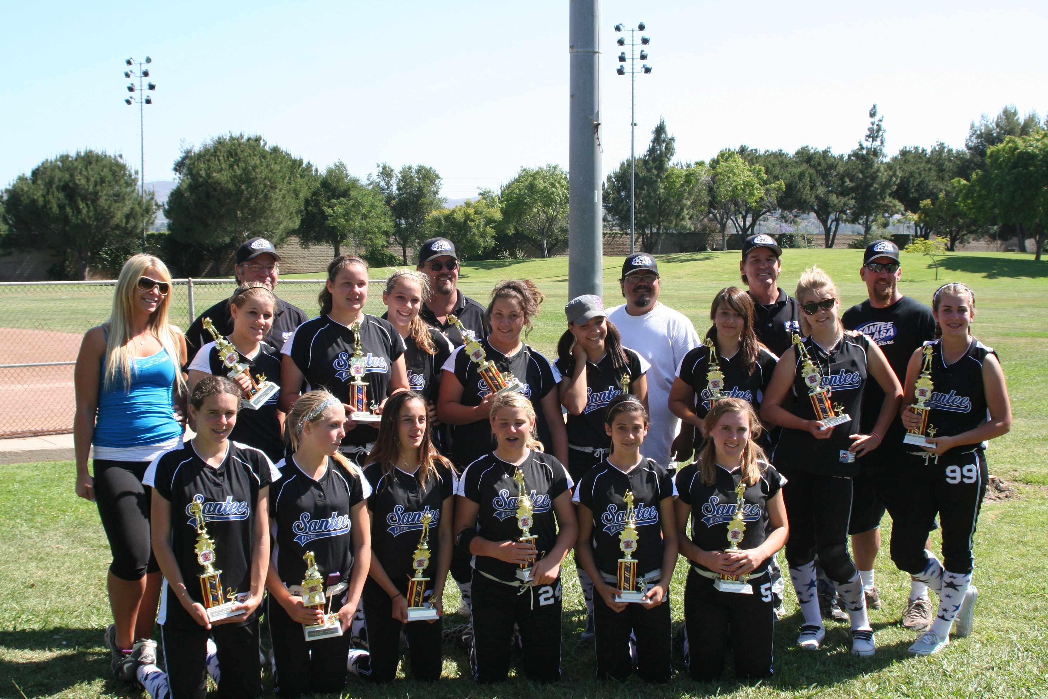 2011 14U Orange Canyon Second Place