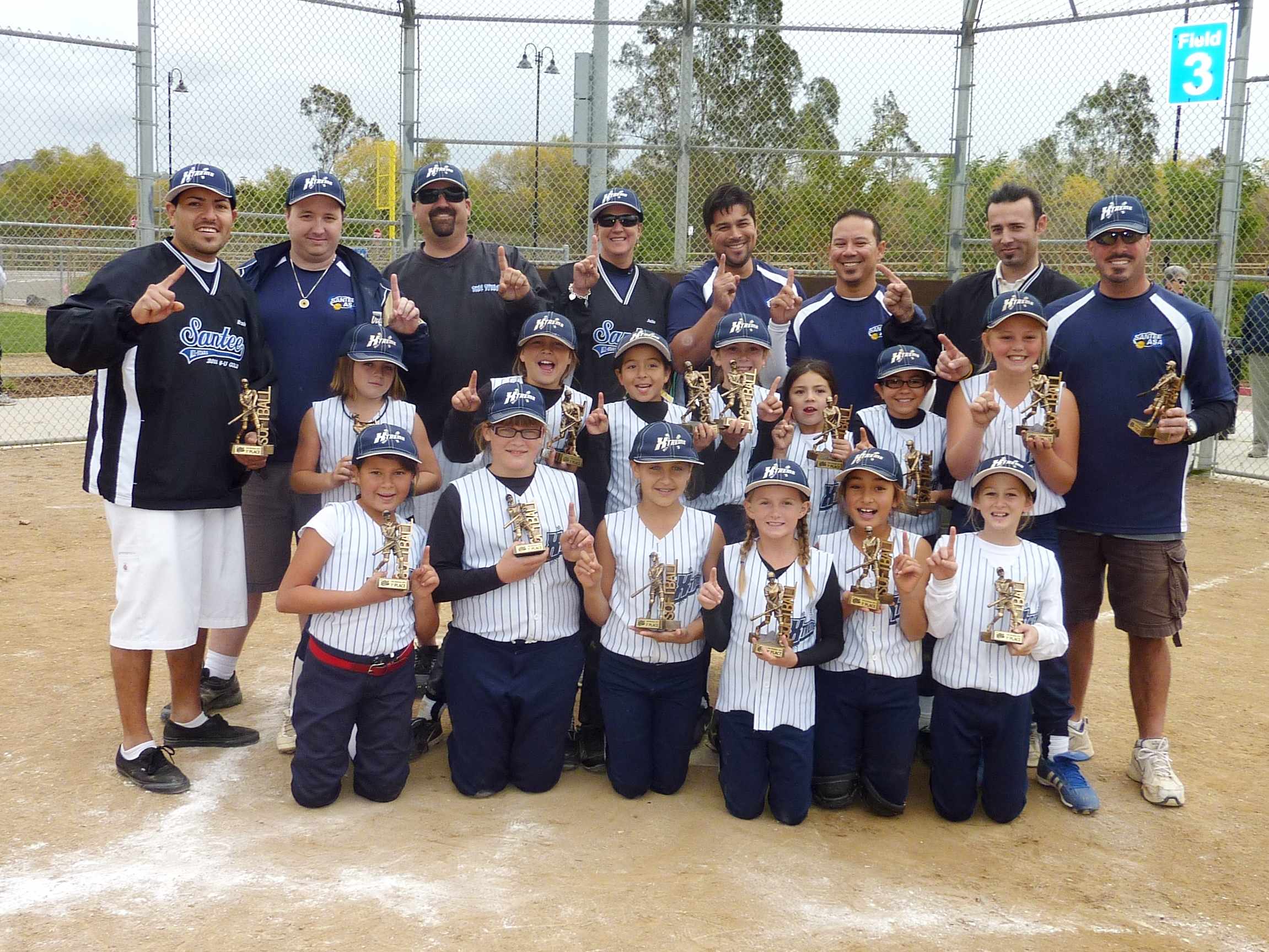 Fall Ball 10U Champions - Santee ASA!
