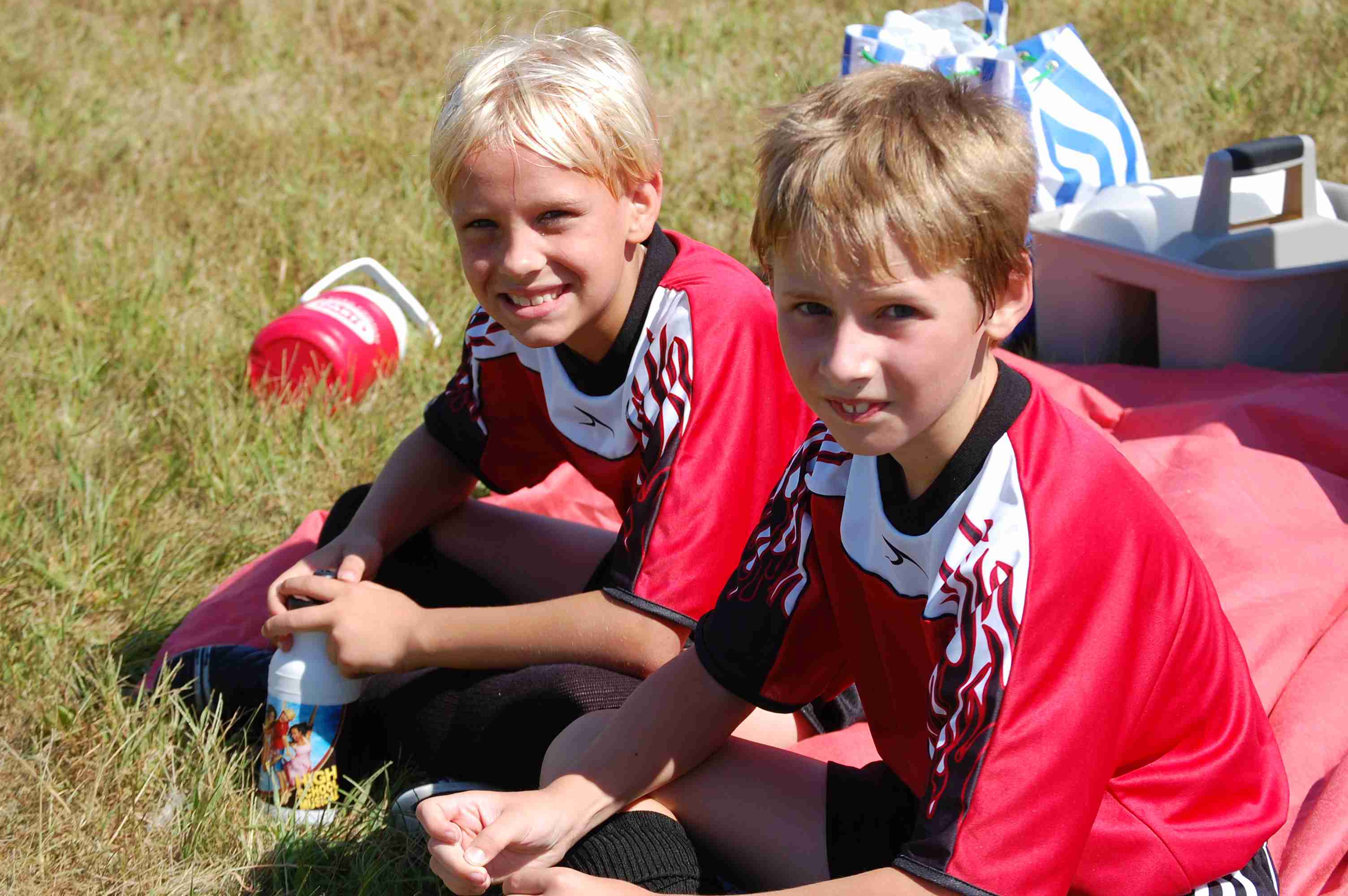 Logan and Noah