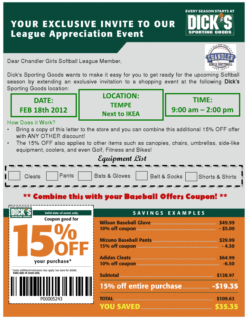 Dick's Sporting Goods Flyer