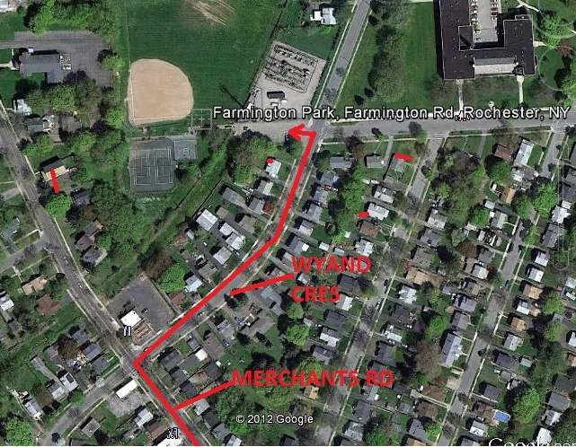 Farmington Park Map