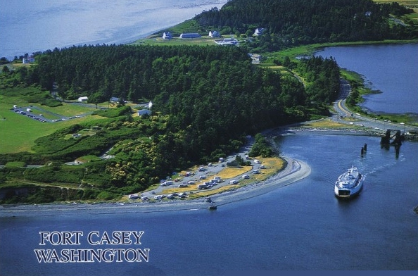 Fort Casey Aerial view