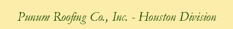 Punum Roofing Banner