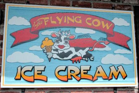 flying cow logo