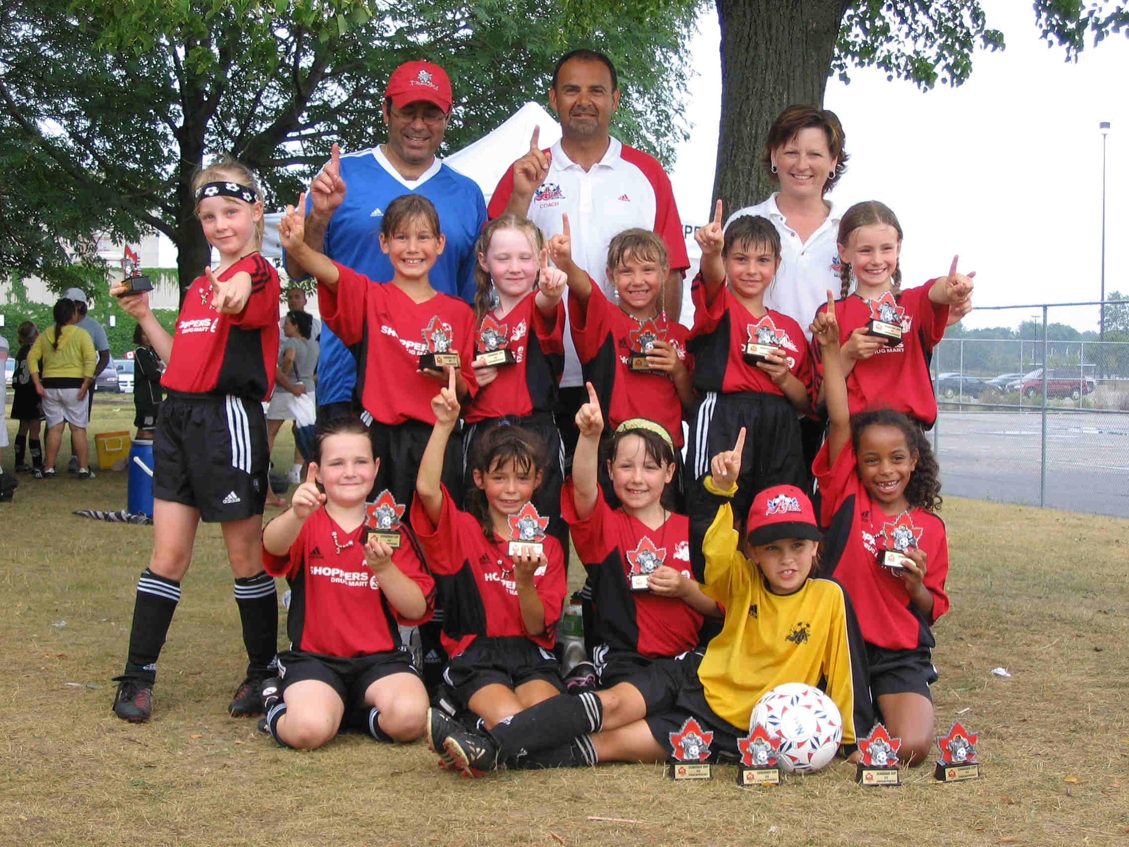 Ajax Tournament Champions