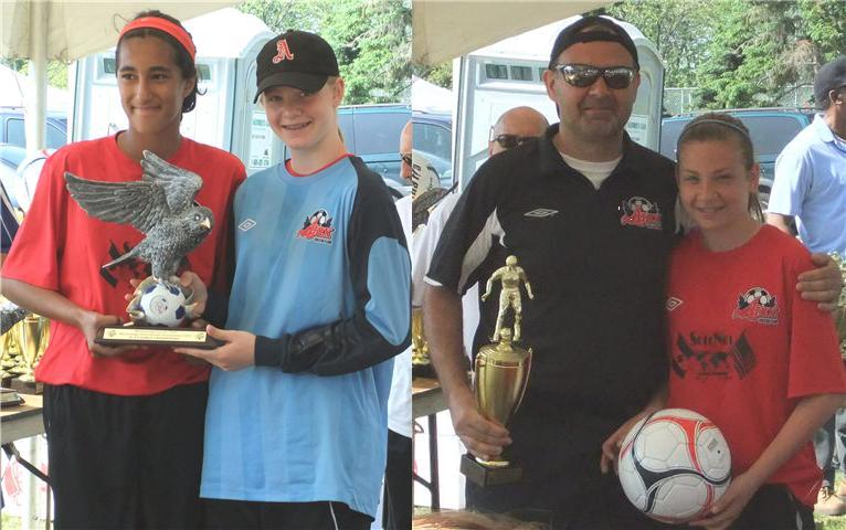 Mississauga Falcon & MVP Lisa Bruno