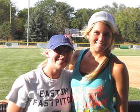 ChristaKylie1stpitch2012