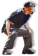 Umpire squat stance
