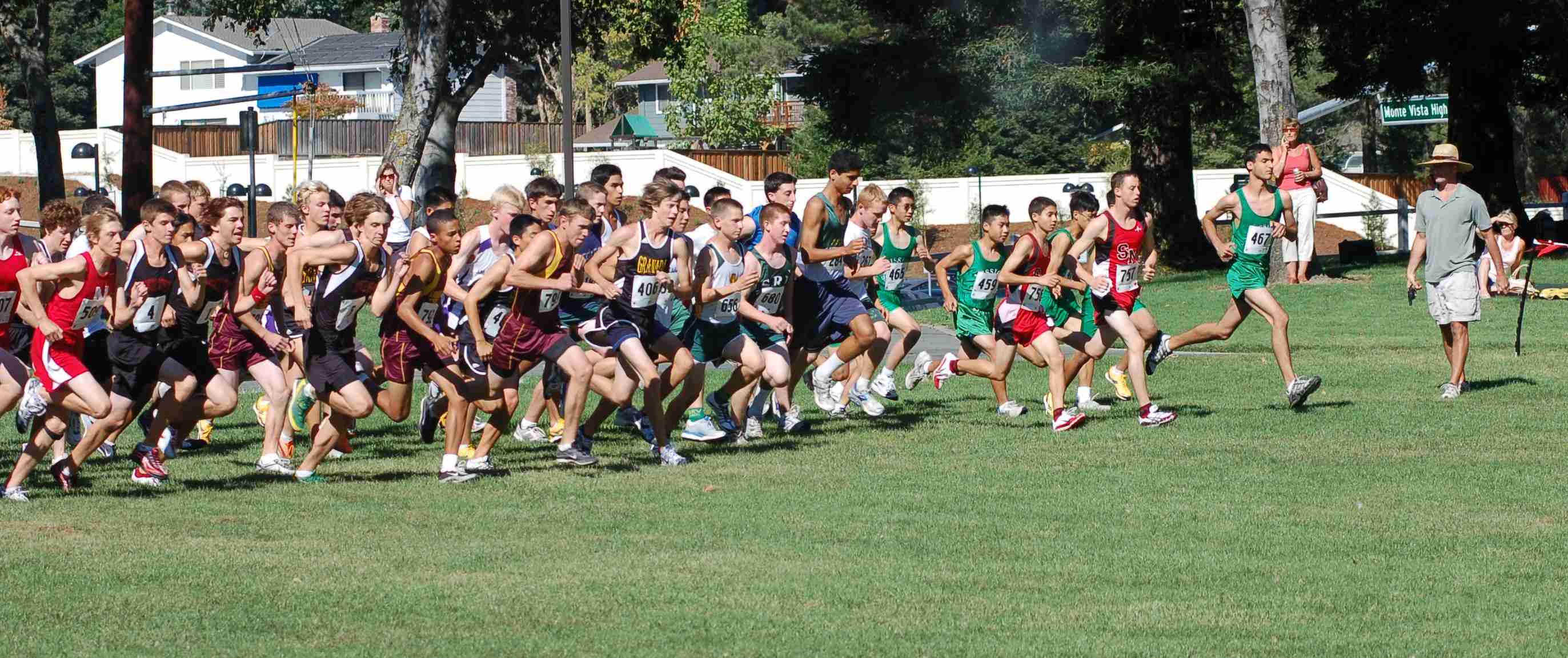 Jr Boys Start at MV Inv 07
