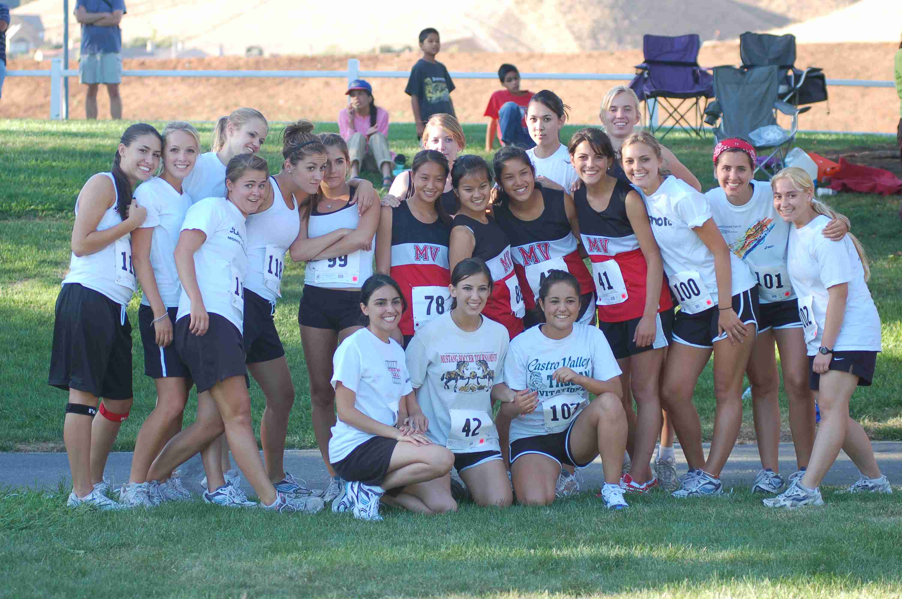 Senior Girls at MV Invite