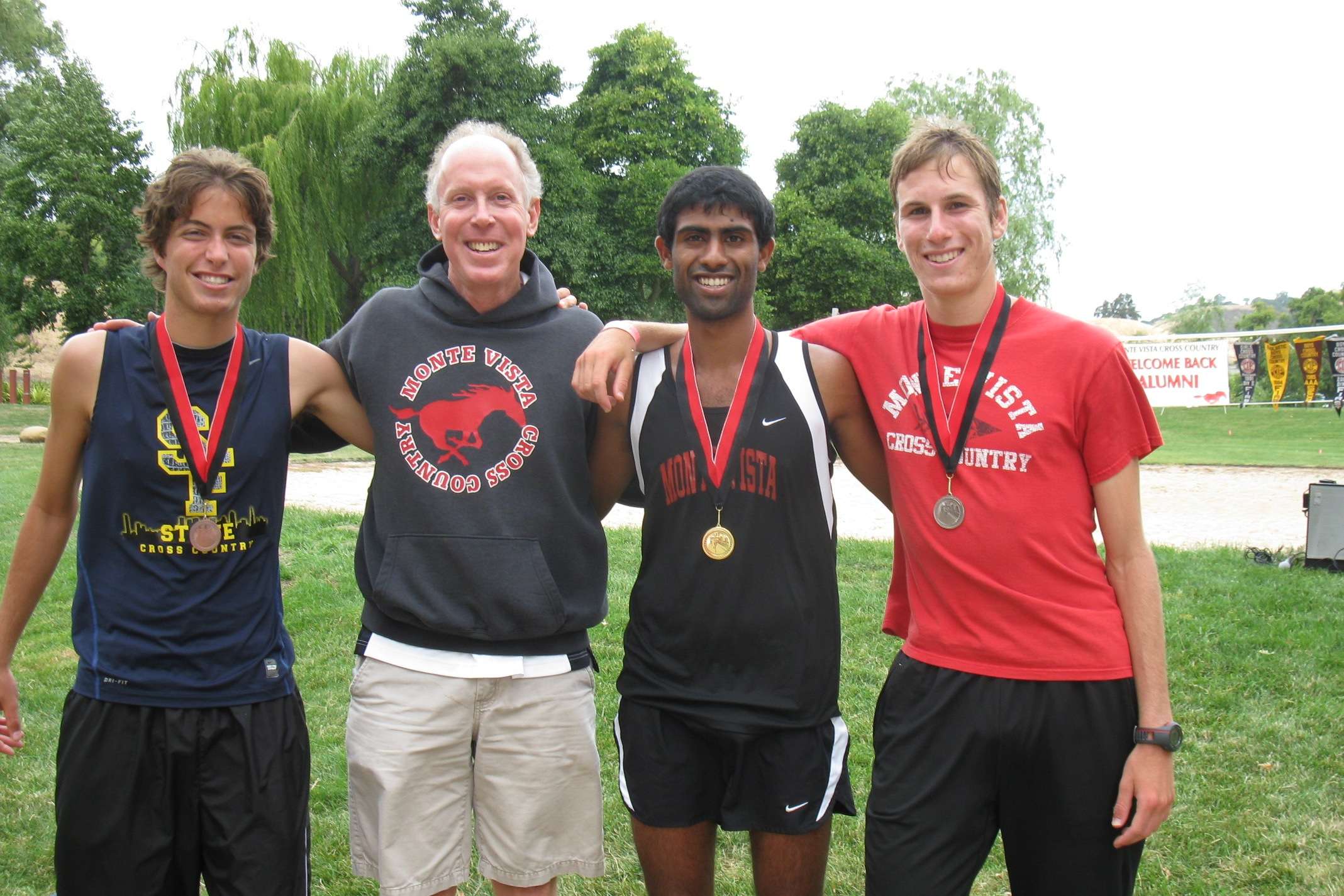 2012 Alumni race - boys top three