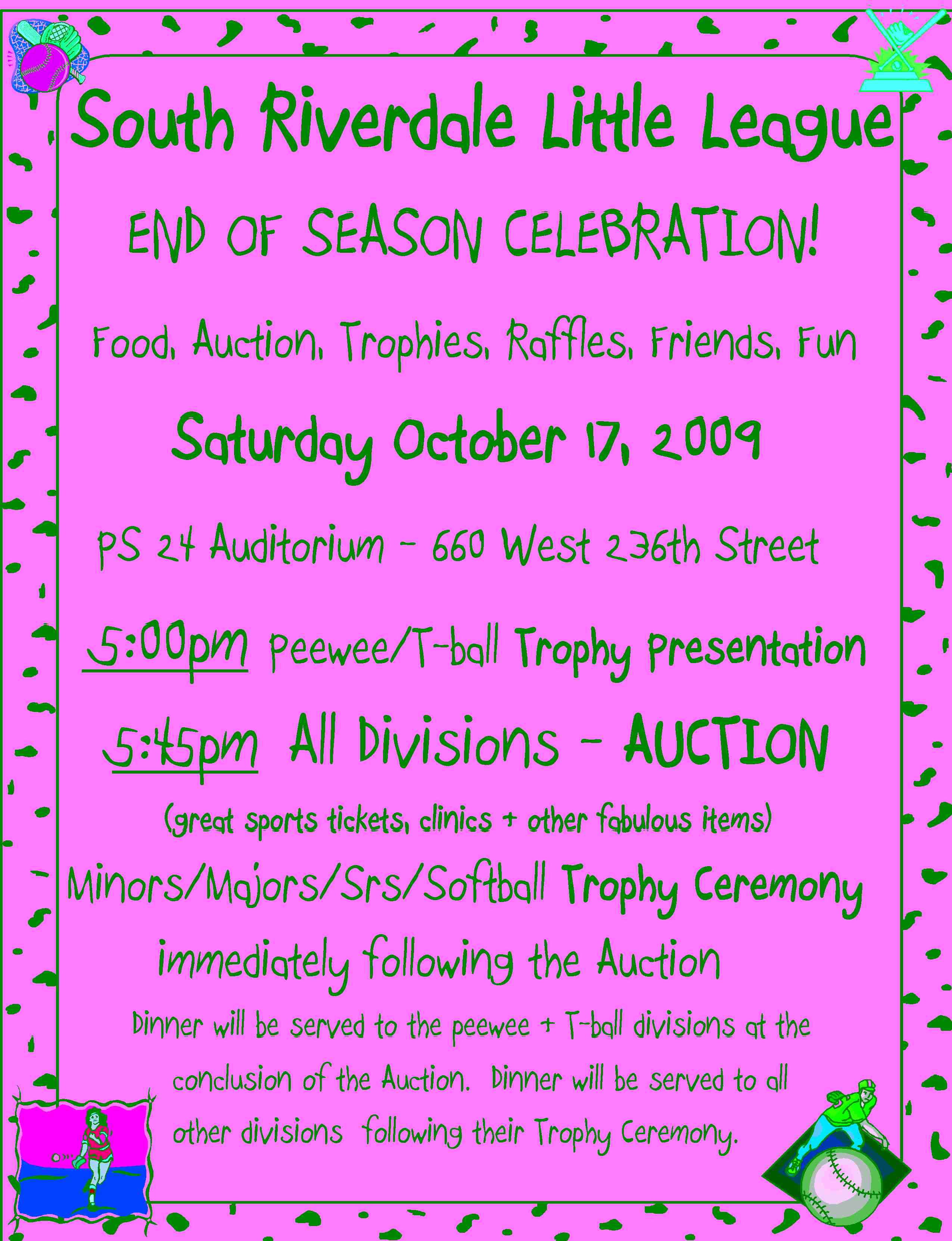 Awards Dinner Invitation