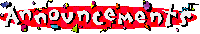 Anouncments