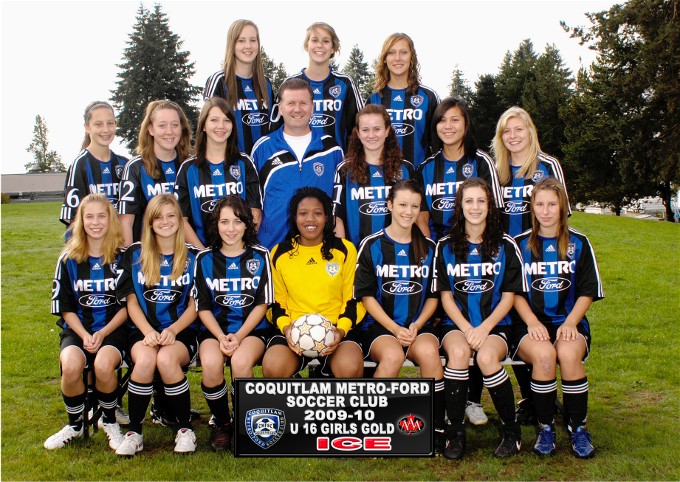 U16 Gold Ice Girls
