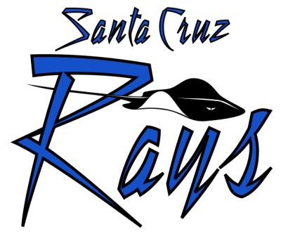 Santa Cruz Rays White Logo- Medium