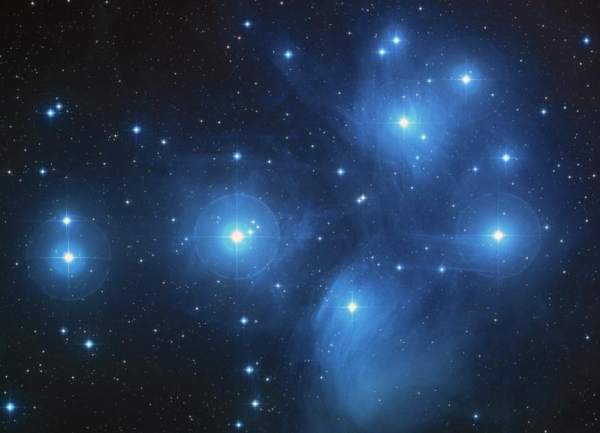 Pleiades Cluster from Blair