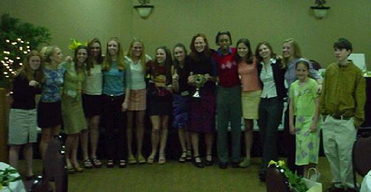 2002 Banquet Team Picture