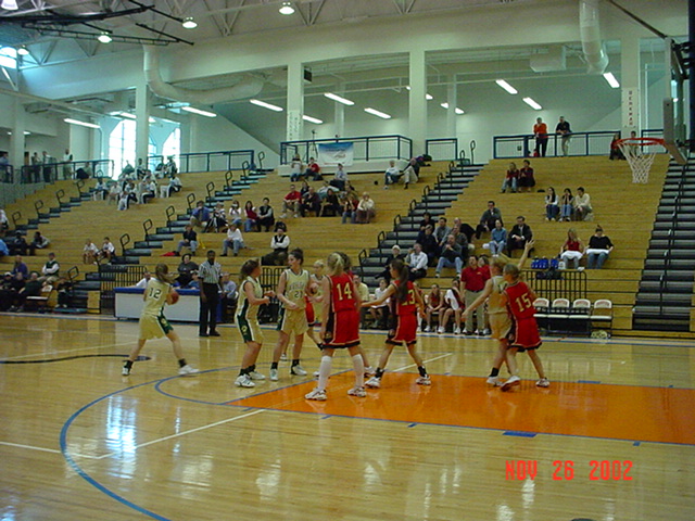 On offense vs. GAC during Parkview tourn