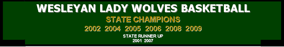 Wesleyan Lady Wolves Basketball