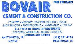 Bovair Cement and Construction