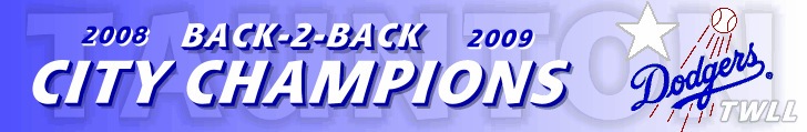 Dodgers City Champs b