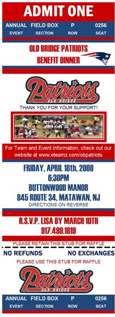 Fundraiser Ticket