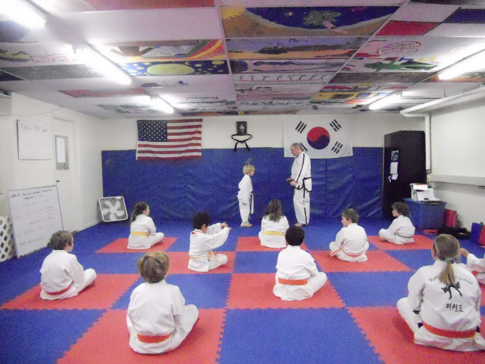 Promotion in the new dojang