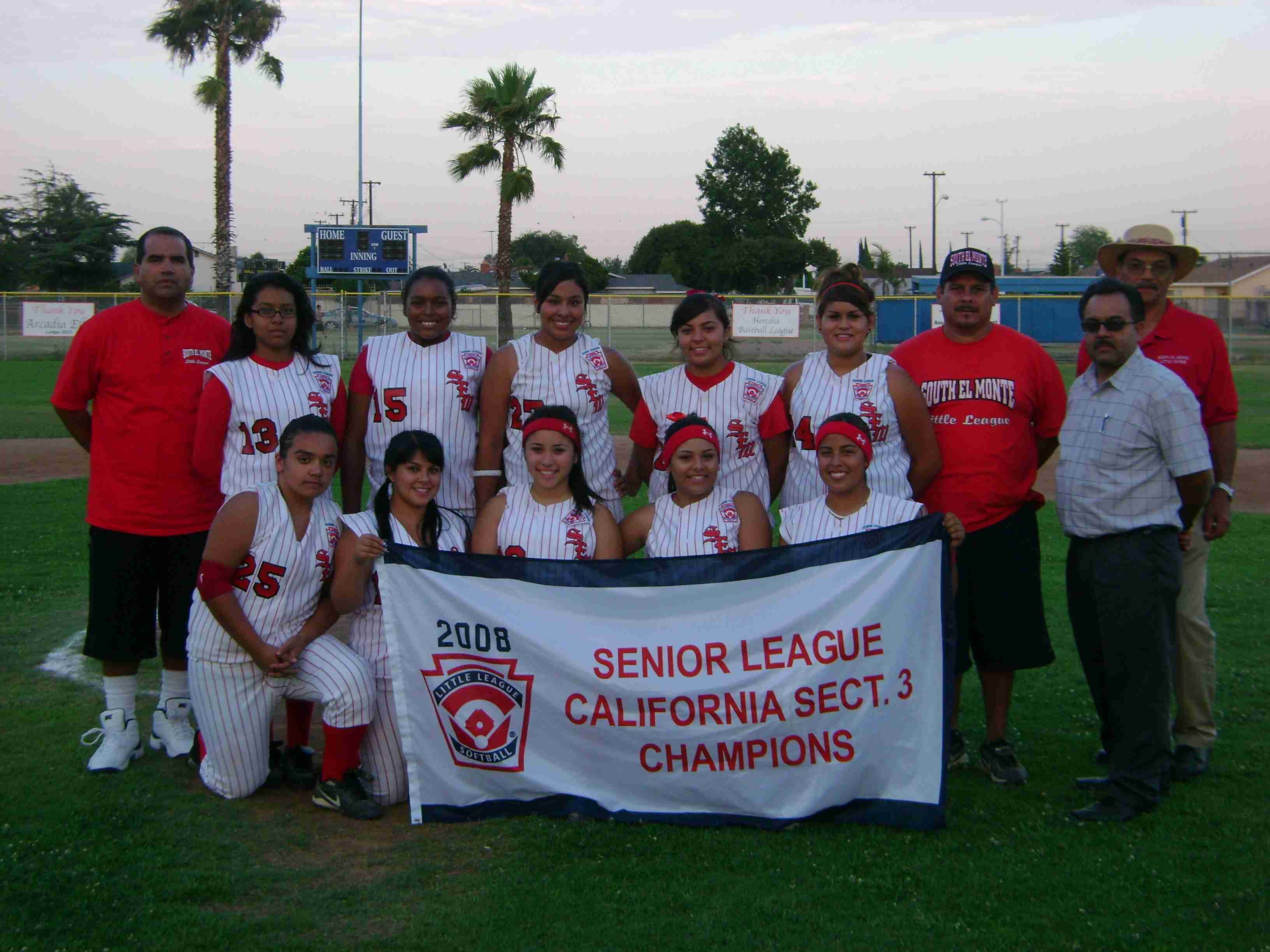 South El Monte Senior Softball