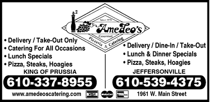 Amedeo's Too logo
