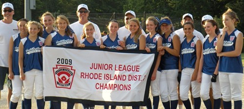 2009 District Softball Champions