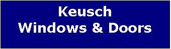Kuesch Windows & Doors Logo