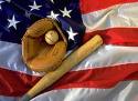 baseball & flag