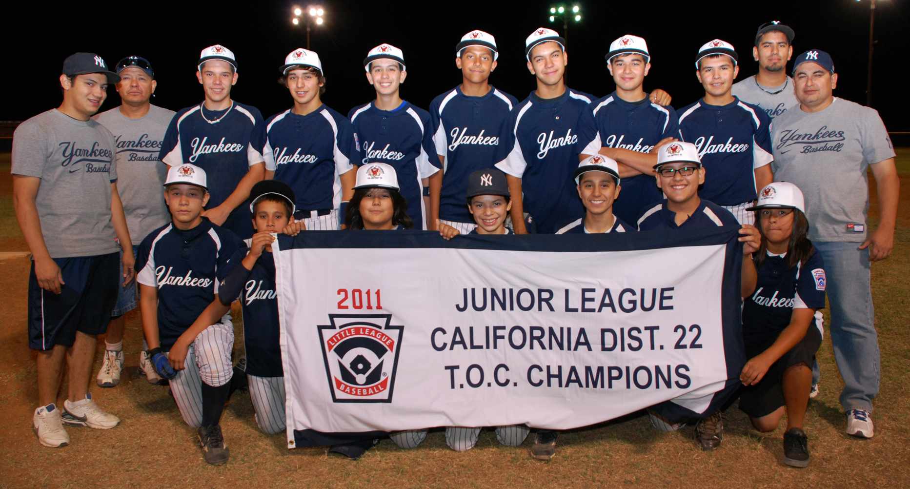 The Yankees-Junior League Champions