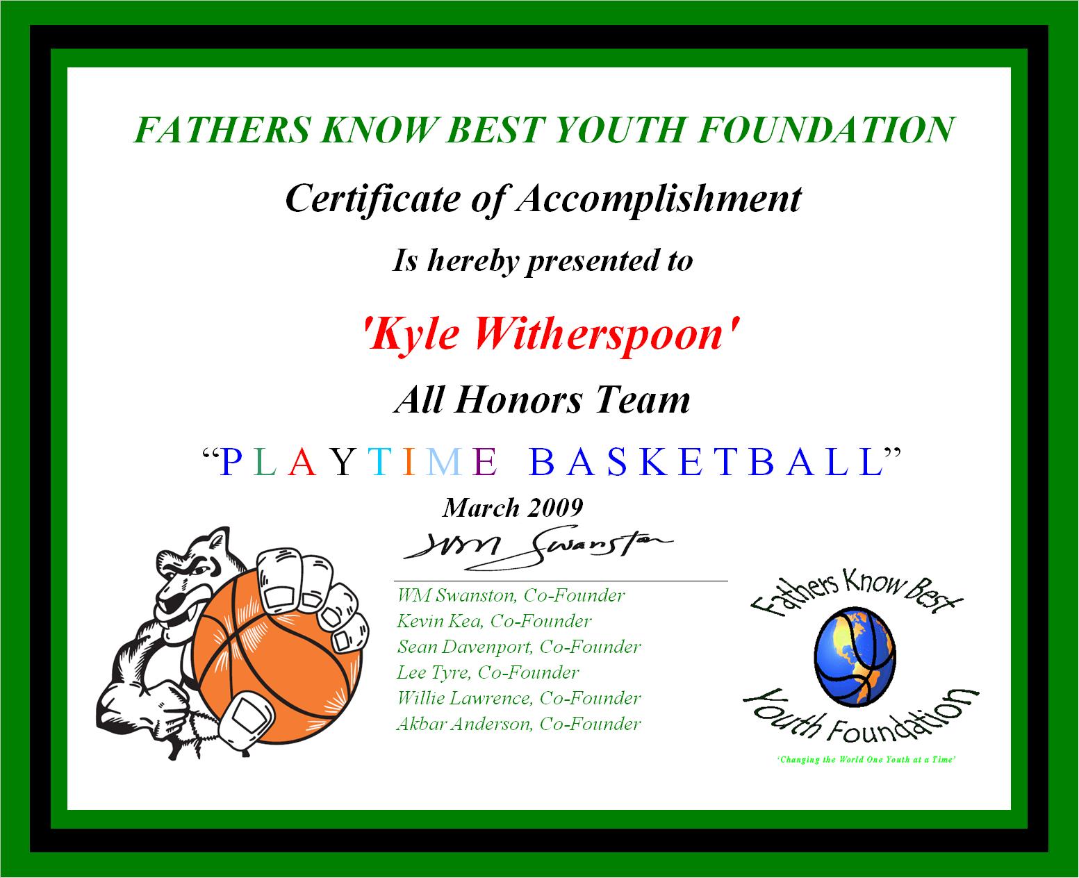 ALL HONORS