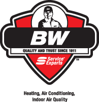 BW heating logo