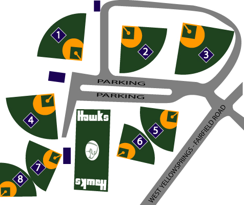 Cemex Park Diamond Map