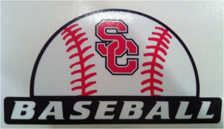 SC Baseball Sticker 2012