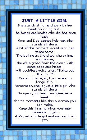 Just a little girl