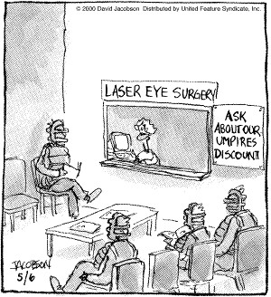umpire eyes