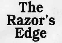 razor's edge logo