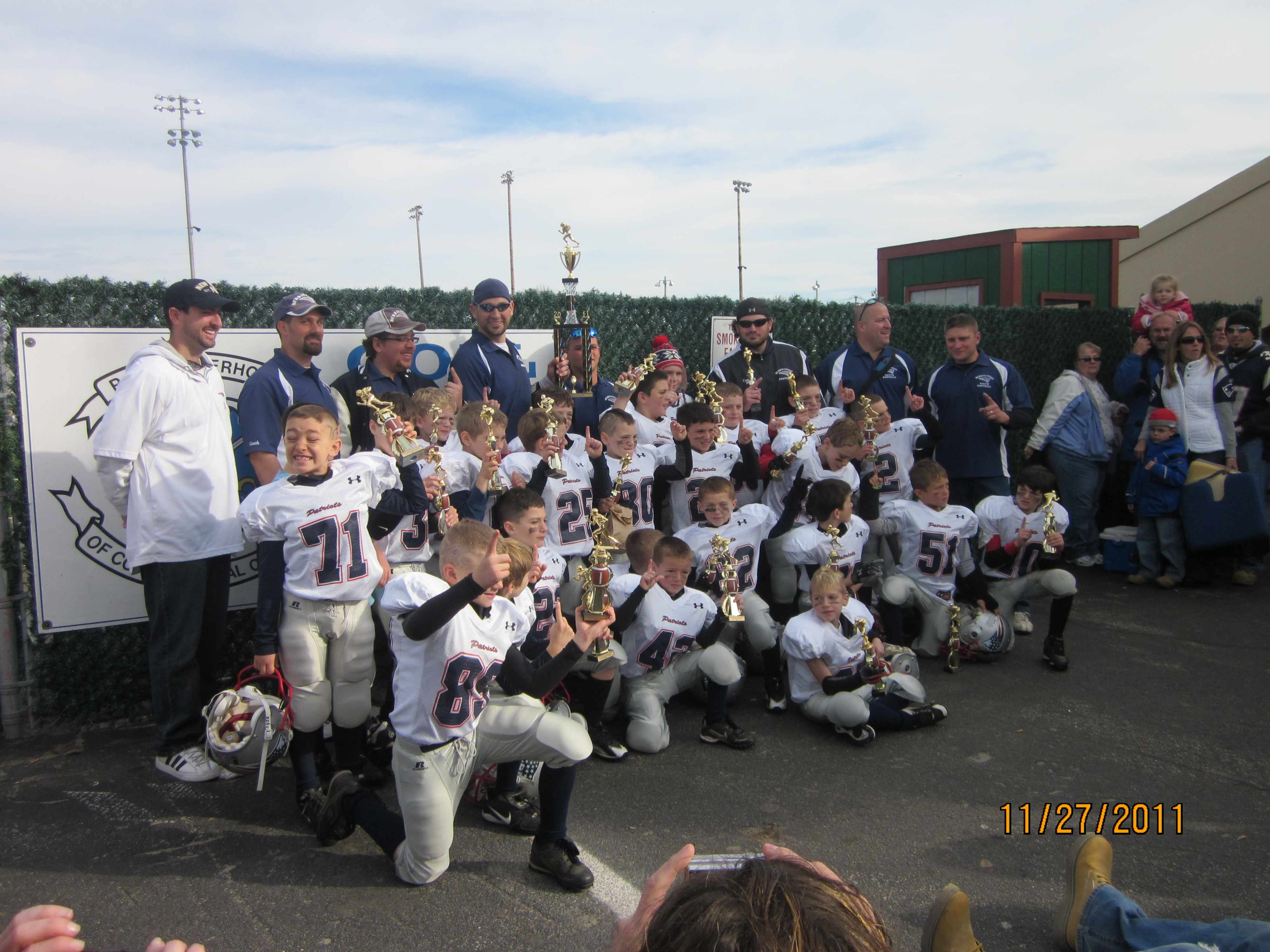 Your 2011 Jr Pee Wee Superbowl Champions