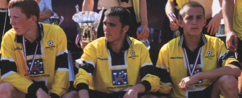 Odge,Mike,Daniel in Haarlem 2001