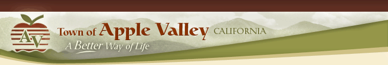 town of apple valley logo