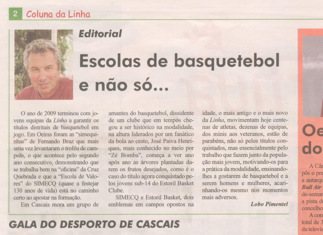Editorial Linha Desportiva 08Jan2010