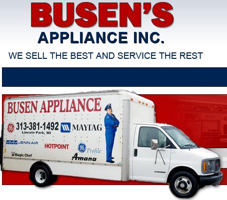 Busen's Appliance Logo