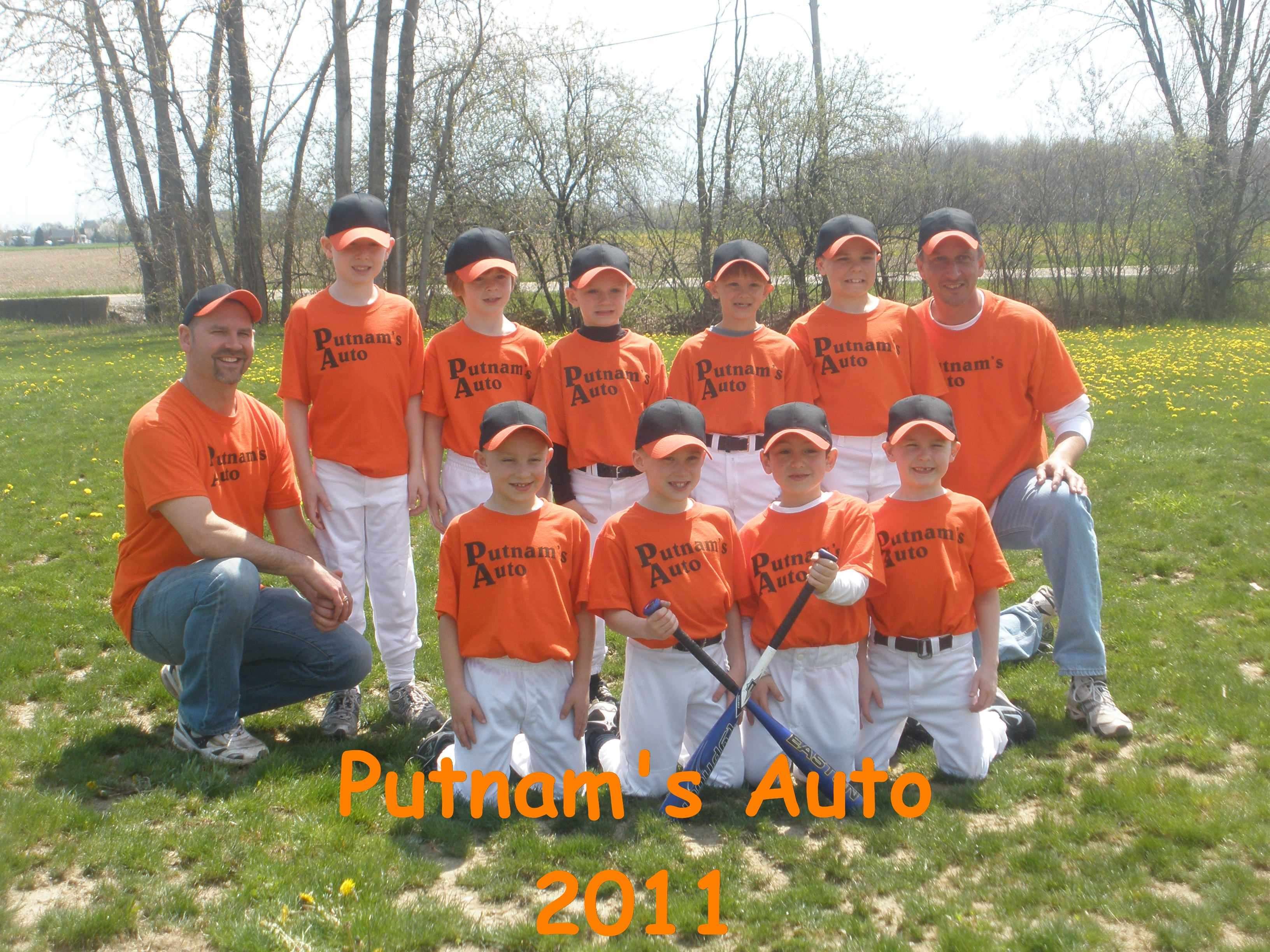 '11 Putnams Team Pic