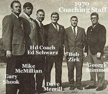 1970 Season Coaches