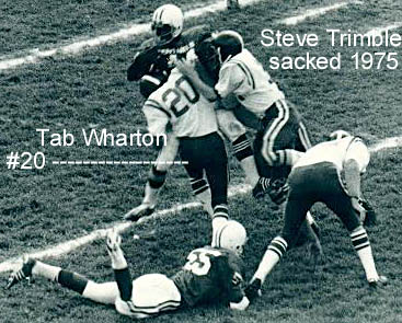 Tab Wharton sacks Trimble 75